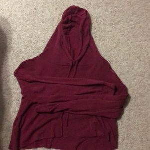 Cropped hoodie